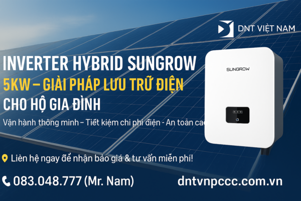 Inverter hybrid SUNGROW 5KW 1 pha SH5K-30 - Hình ảnh 2