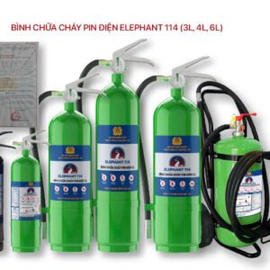 Bình chữa cháy Pin điện Elephant 114 "3,4,6 L"