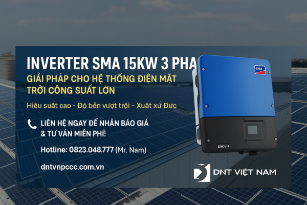 Inverter hòa lưới SMA Sunny Tripower 15kW 3 pha STP15000TL-30 - Hình ảnh 2
