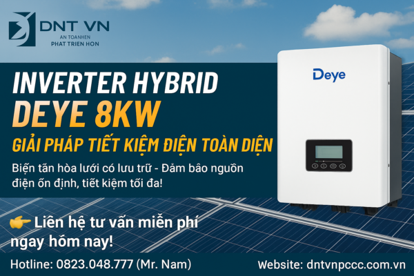 Inverter Hybrid Deye 8kw 1 Pha | Biến Tần Hòa Lưới Có Lưu Trữ Deye 8kW - Hình ảnh 2