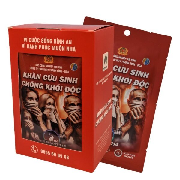 KHĂN CỨU SINH CHỐNG KHÓI ĐỘC