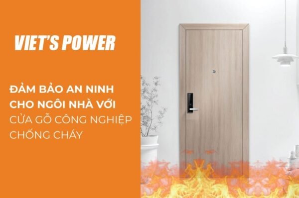 Cửa gỗ chống cháy - Hình ảnh 3