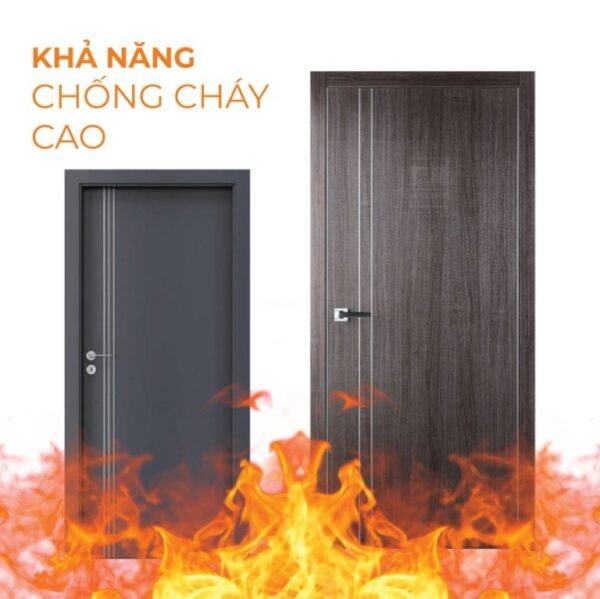 Cửa gỗ chống cháy - Hình ảnh 2