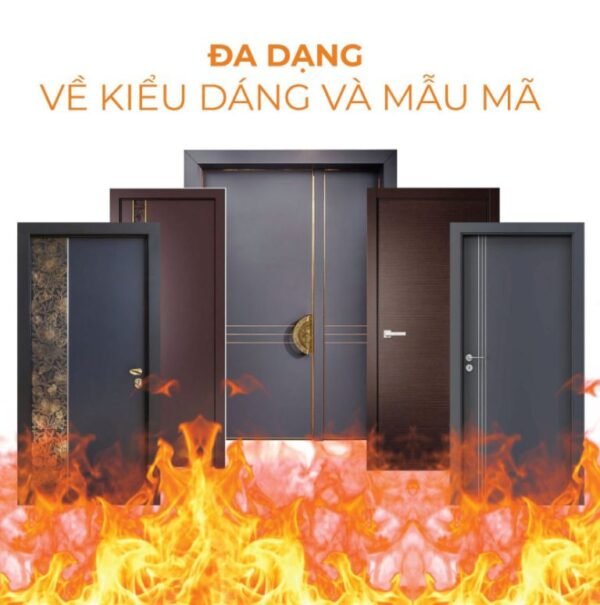 Cửa gỗ chống cháy - Hình ảnh 5