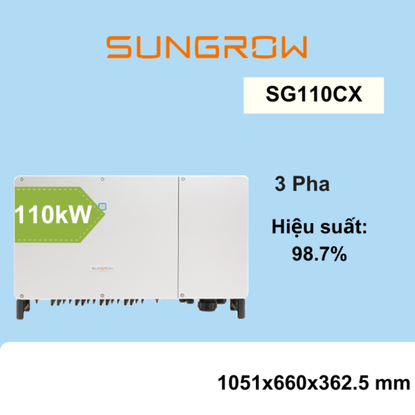 Inverter hòa lưới 110kw 3 pha SG110CX-V20