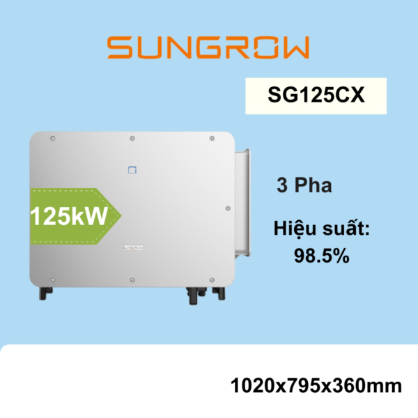 Inverter hòa lưới 125kw 3 pha SG125CX-P2