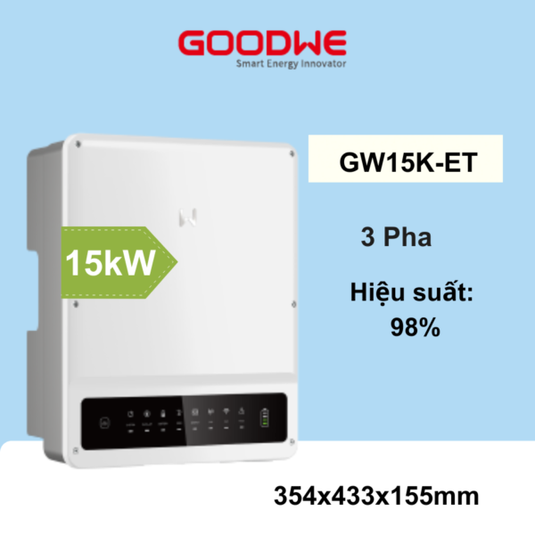 Inverter hybrid Goodwe 15kw 3 pha GW15K-ET