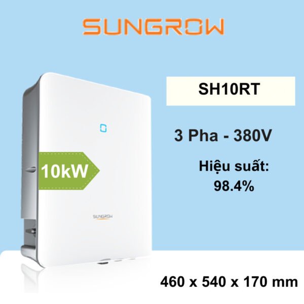 Inverter hybrid SUNGROW 10KW 3 pha SH10RT