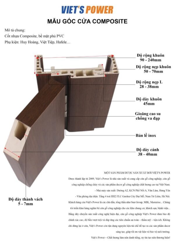 Cửa gỗ chống cháy - Hình ảnh 7