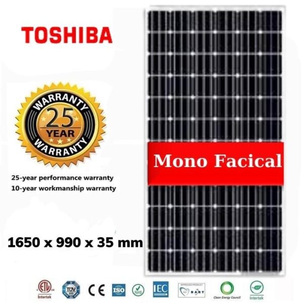 Tấm pin năng lượng mặt trời Toshiba 305W